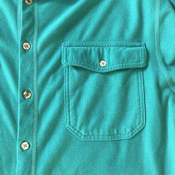 Vintage REI Polartec Fleece Shirt Jacket XL Button Up 80s 90s Retro USA Polartec - Picture 6 of 10